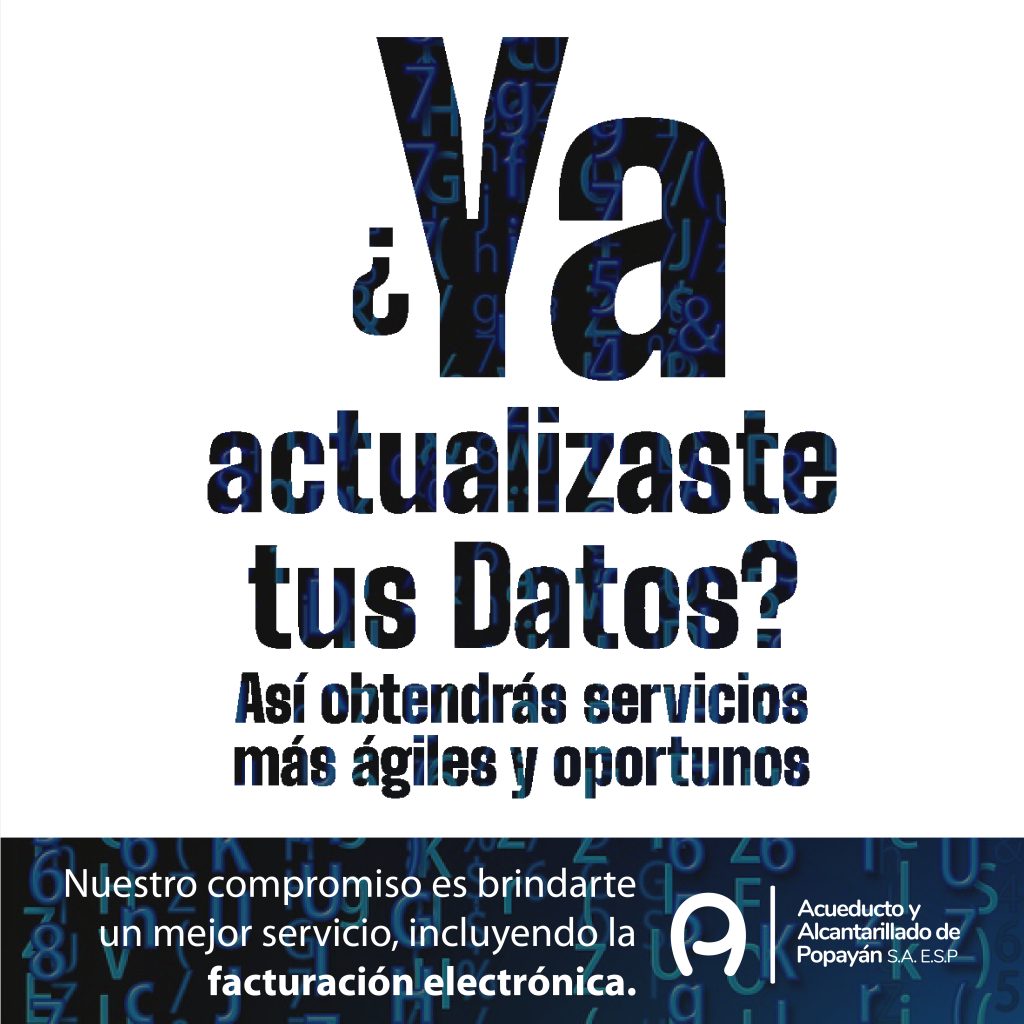 Actualizar datos